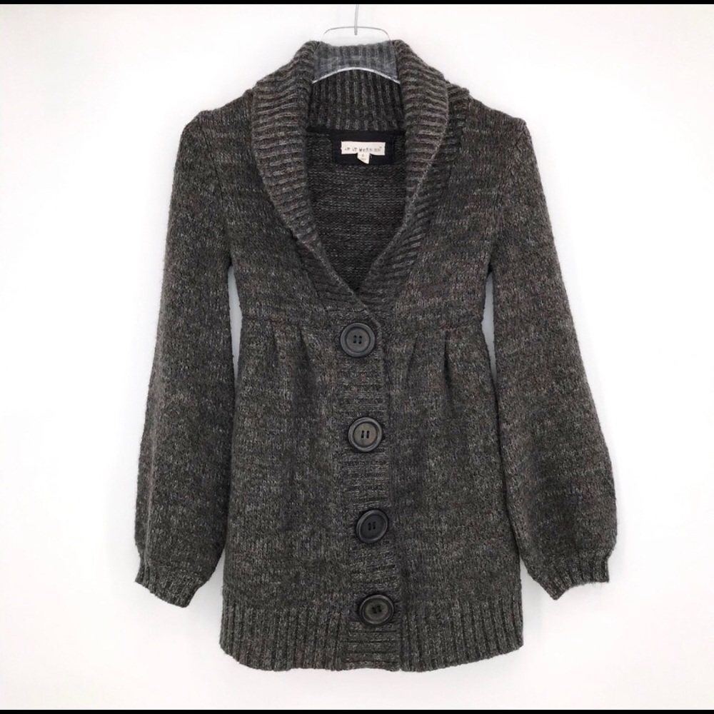 Anthropologie wool blend sweater small